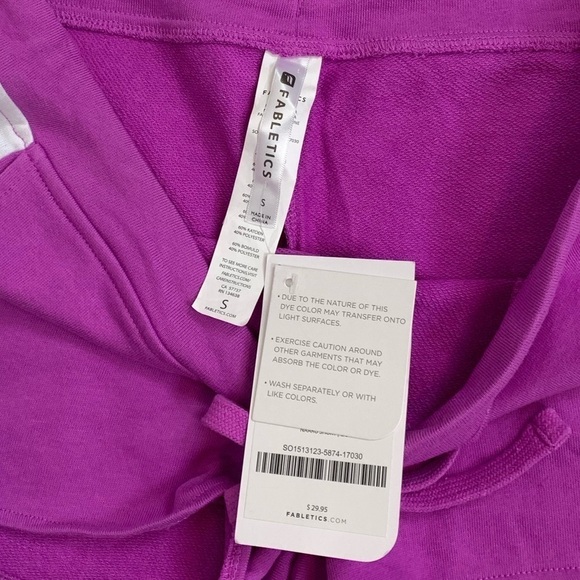 NWT Fabletics Naaru Terry Athletic Shorts - Picture 5 of 5